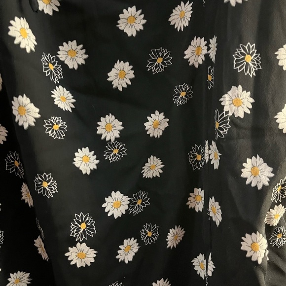 NWT BP Ditsy Floral Tie Front Mini Dress Size XL - Picture 4 of 9